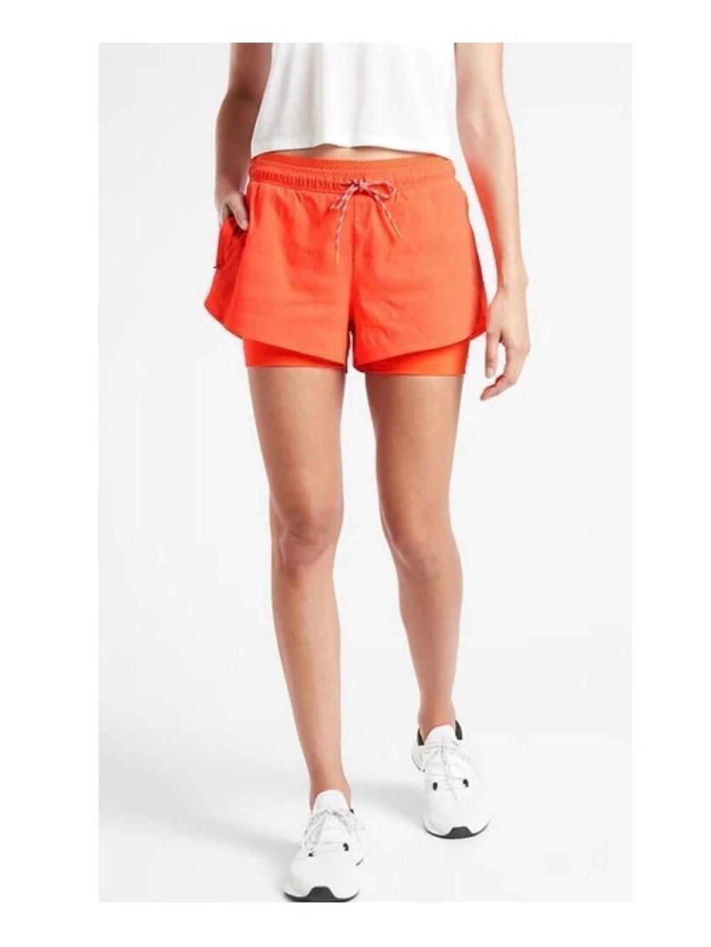 Athleta Crest 2 in 1 shorts